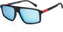 UV Protection Retro Square Sunglasses (54) (For Men & Women, Black)